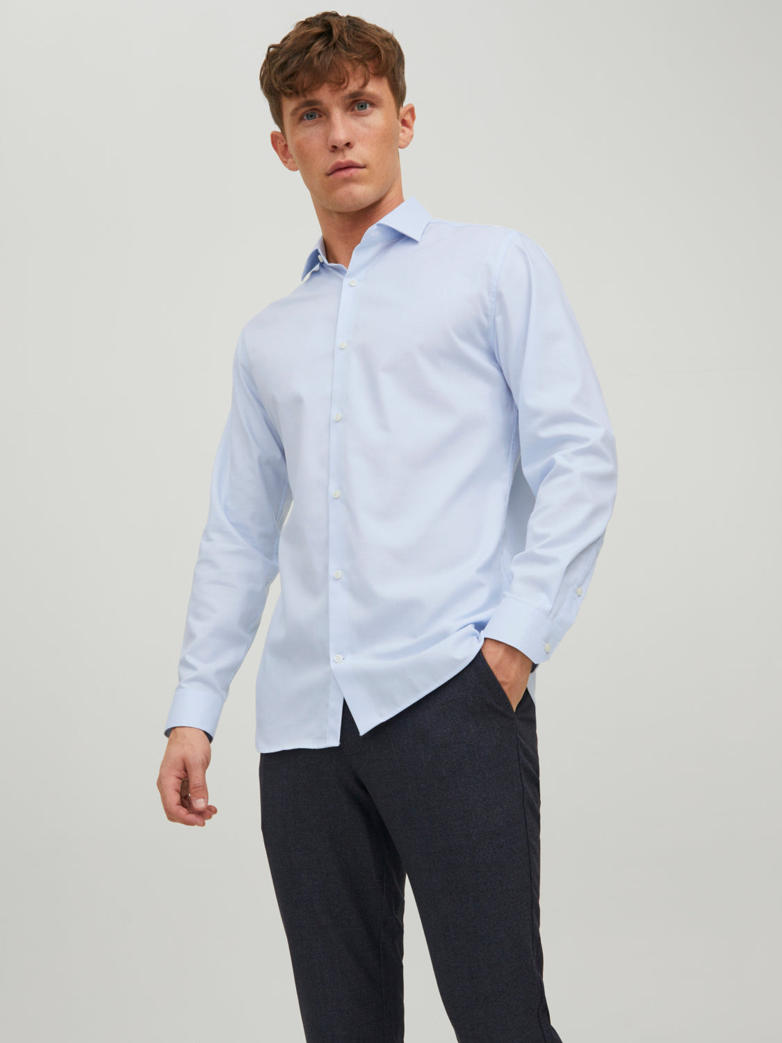 JPRBLAPARKER Shirts - Cashmere Blue